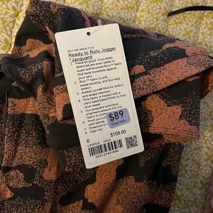Lululemon Ready to Rulu Jogger *Jacquard. Bought on sale but never worn!